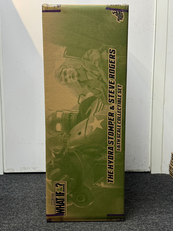 Hot Toys TMS060 What If...? The Hydra Stomper and Steve Rogers Collectible Set 1/6 Action Figure