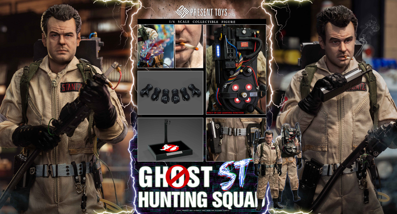 PRESENT TOYS 1/10 ゴーストハンティング部隊ST PT-sp77 Present Toys SP77 Ghost Hunting Squad ST 1/6 Action Figure