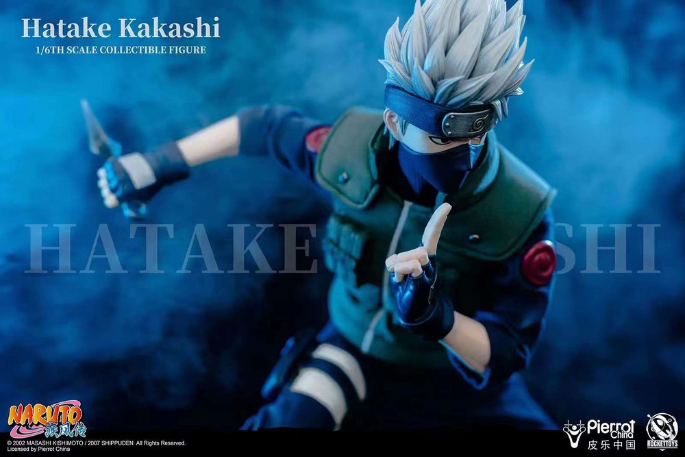 ROCKETTOYS ROC-004 カカシ Rocket Toys Naruto Hatake Kakashi ROC-004 1/6 Figure - LionRockToyz