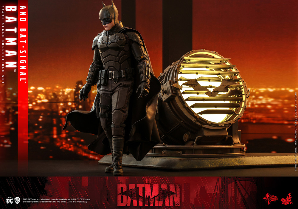 Hot Toys Batman Deluxe Bat Signal - Projecteur Signal Chauve-souris - Collection