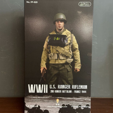 Facepool FP020 WWII US Ranger Private Rifleman