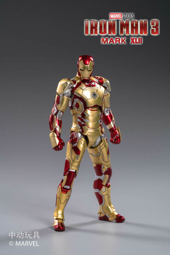 ZD Toys Iron Man Mark XLII 42 7″ 18cm Action Figure 1906-42