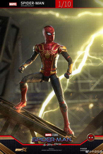 【未開封】SPIDER-MAN INTEGRATED SUIT 1/6スケール Integrated Suit Spider-Man 1/6th Scale Figure (2023) Hot Toys New