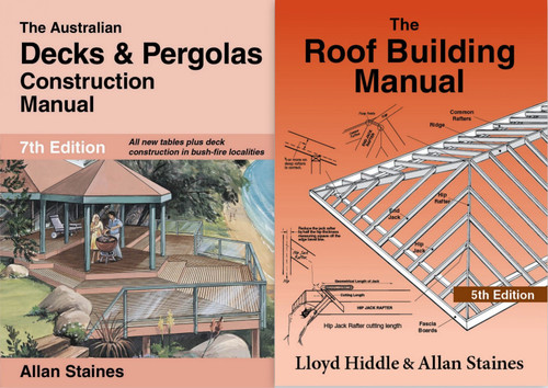 Australian Decks & Pergolas Construction & Roof Building Manual Allan Staines