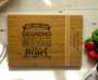 Personalised Bamboo Ribbon Chopping Board