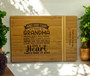 Personalised Bamboo Ribbon Chopping Board