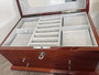 High Gloss Walnut 2-Drawer Jewellery Box