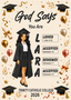 Personalised Graduation Portrait with Custom Avatar & Bible Verses