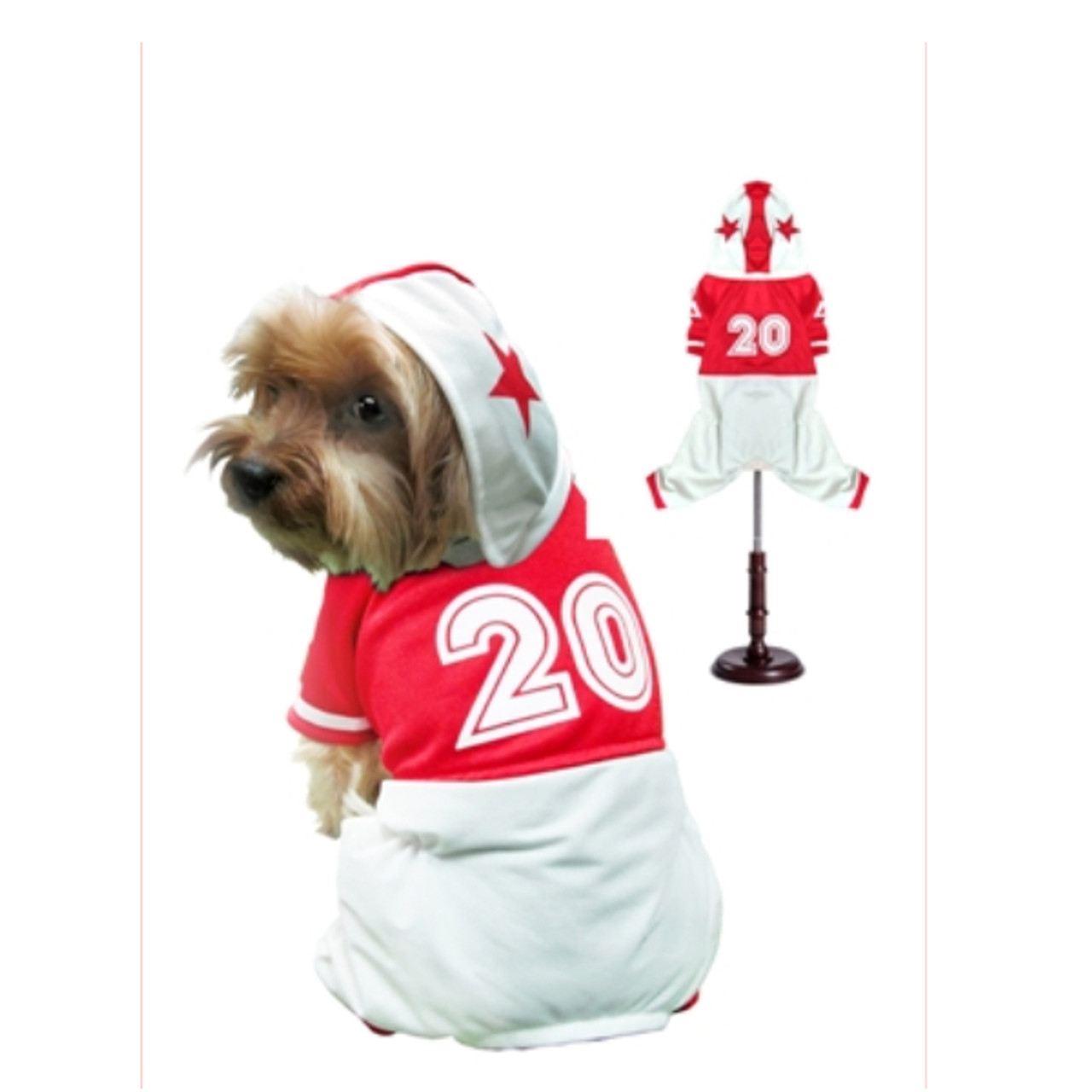  Pets First NCAA Louisville Cardinals Dog Cheerleader Outfit,  Medium : Sports & Outdoors