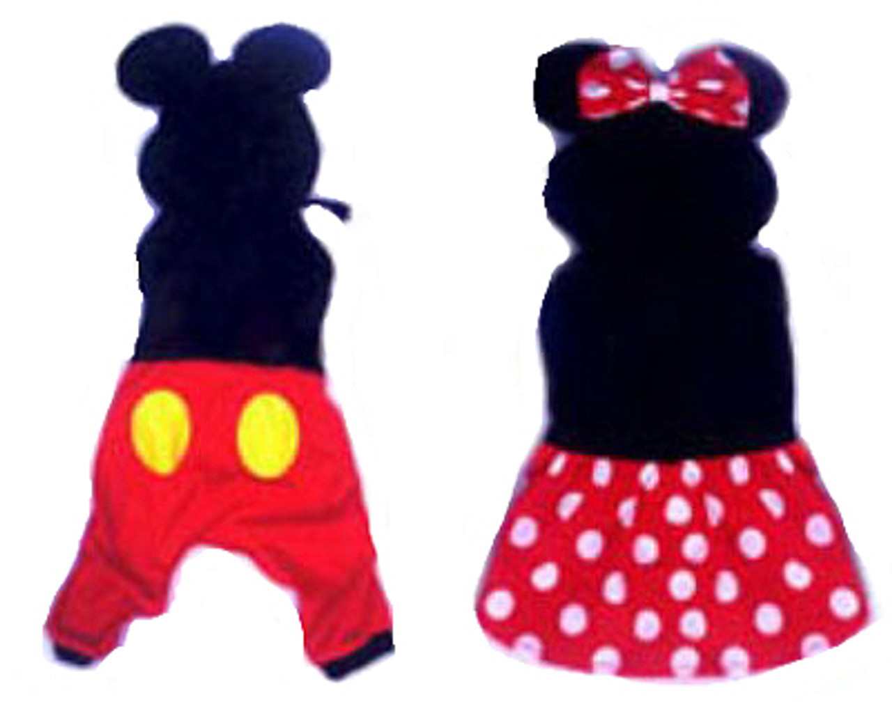 16 Disney Mickey Mouse Floppy Plush Stuffed Animal Red Pants Yellow Pants