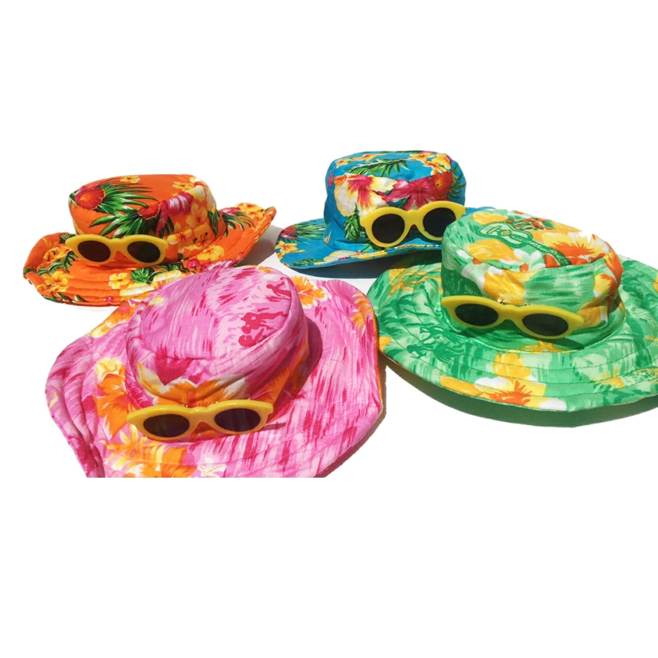 Hawaiian Bucket Style Pet Dog Hat | PupRwear