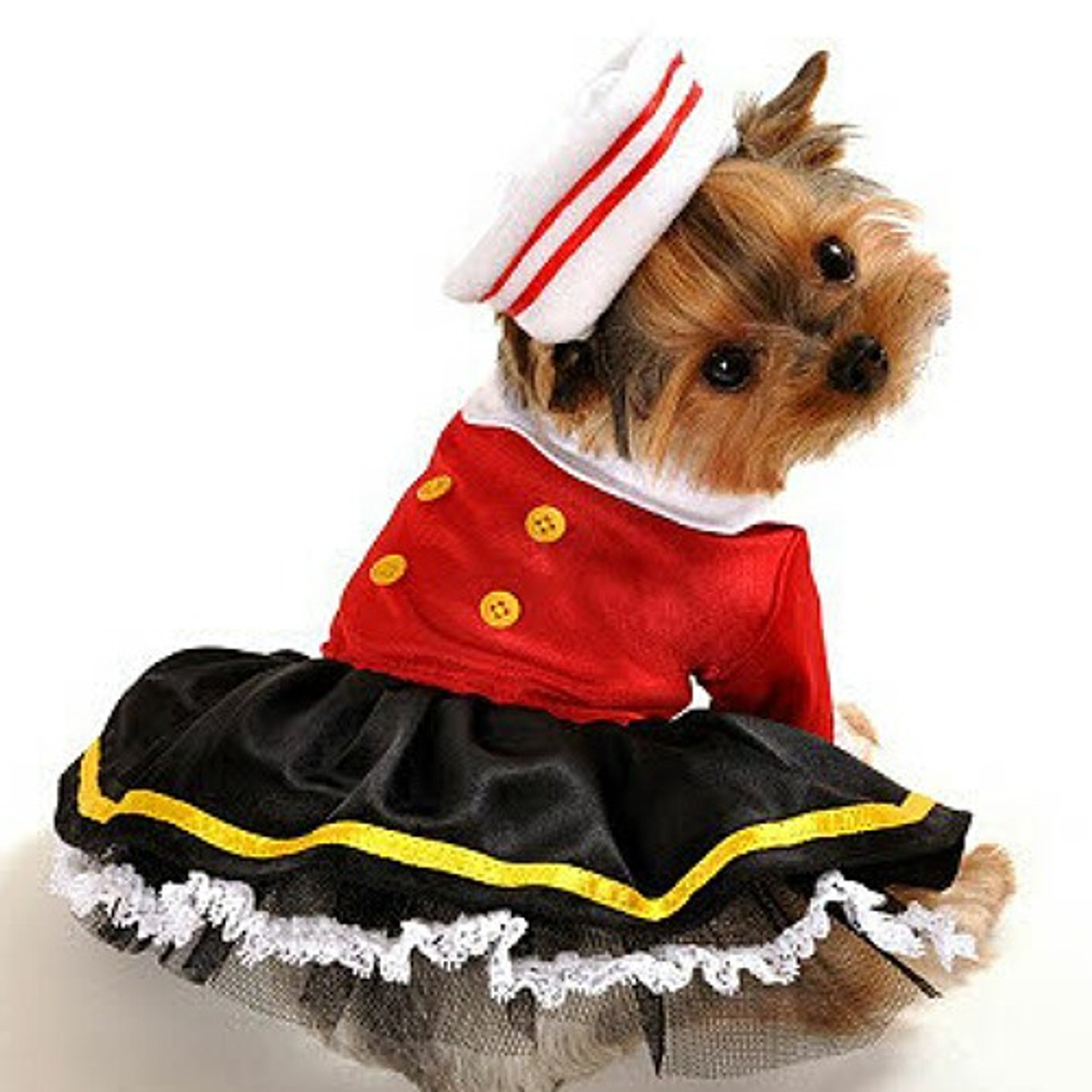 Designer Sailorman's Girlfriend Dog Costume