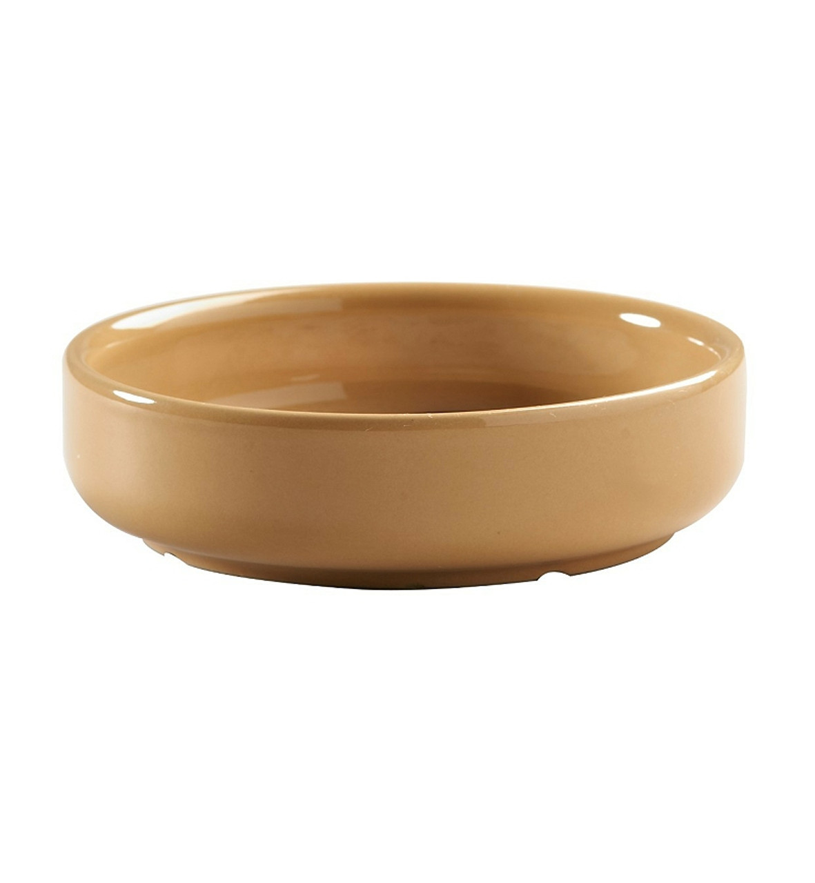 Heavy-Weight Splash-Resistant Stoneware Water Bowl for Dogs and Cats