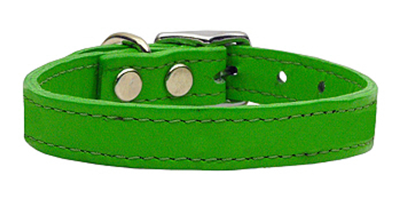 emerald green dog collar