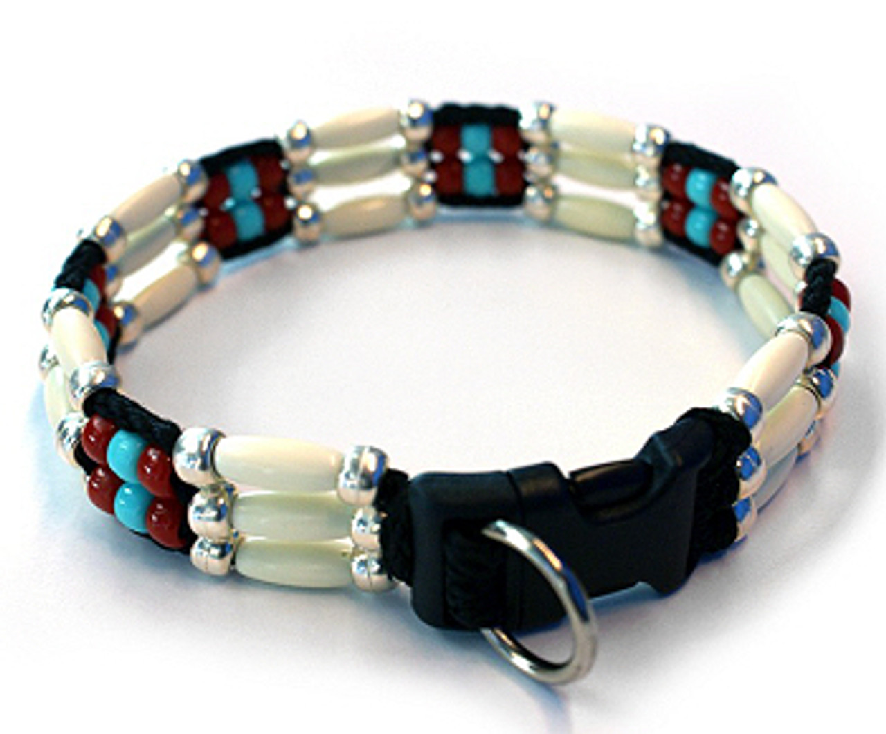 Southwestern Beaded Zuni Dog Collar