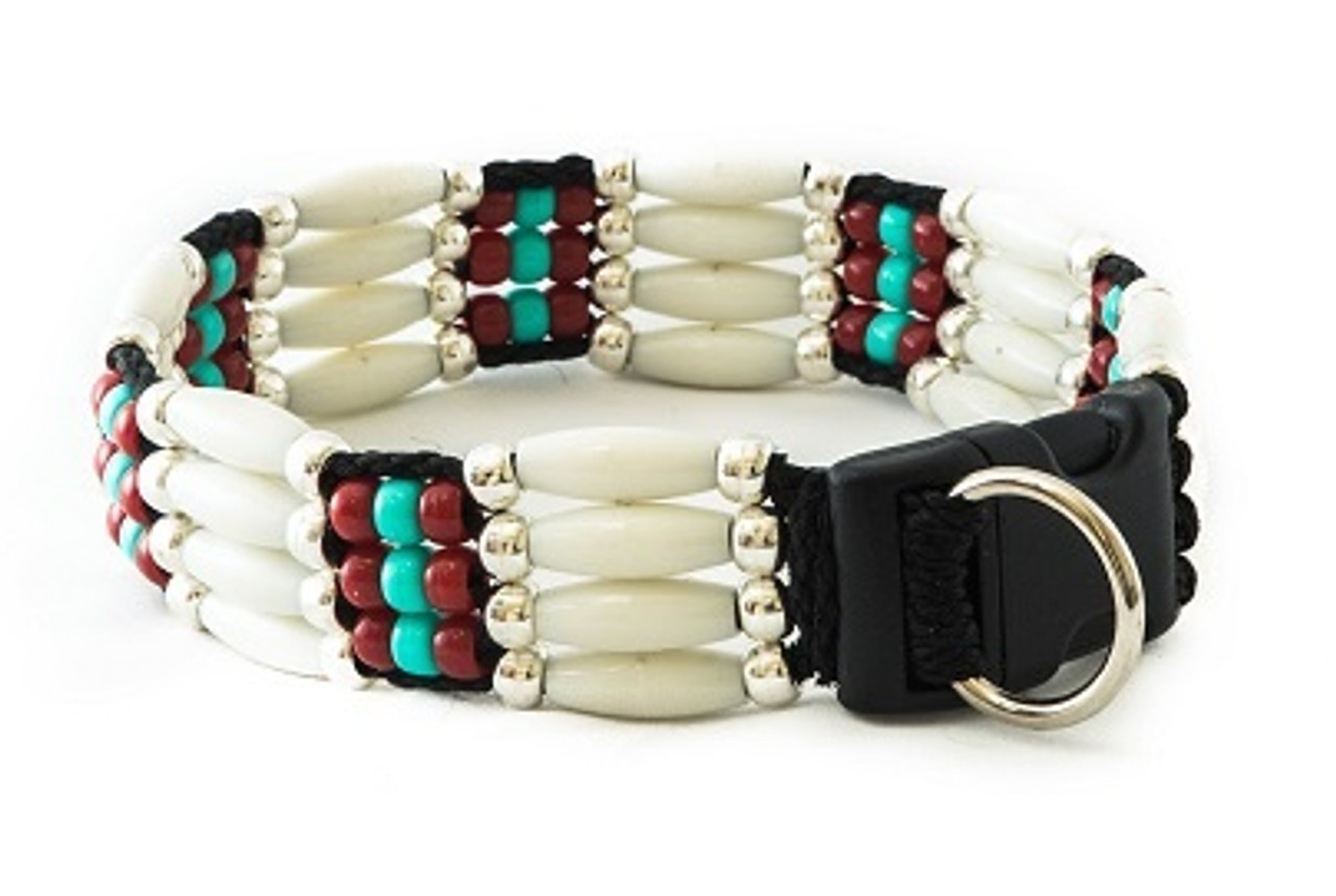 Southwestern Beaded Zuni Dog Collar