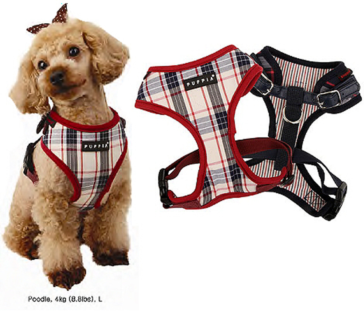 puppia harness and lead set