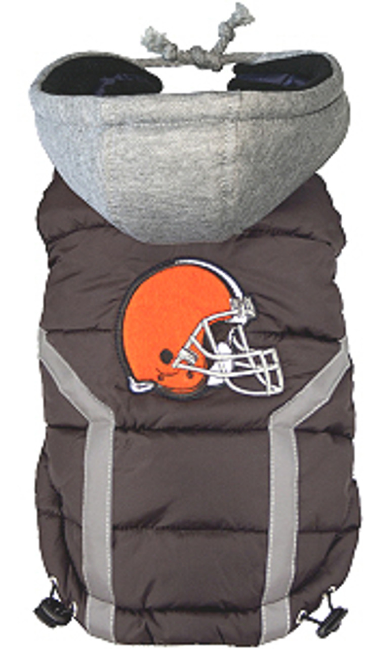 nfl dog puffer vest