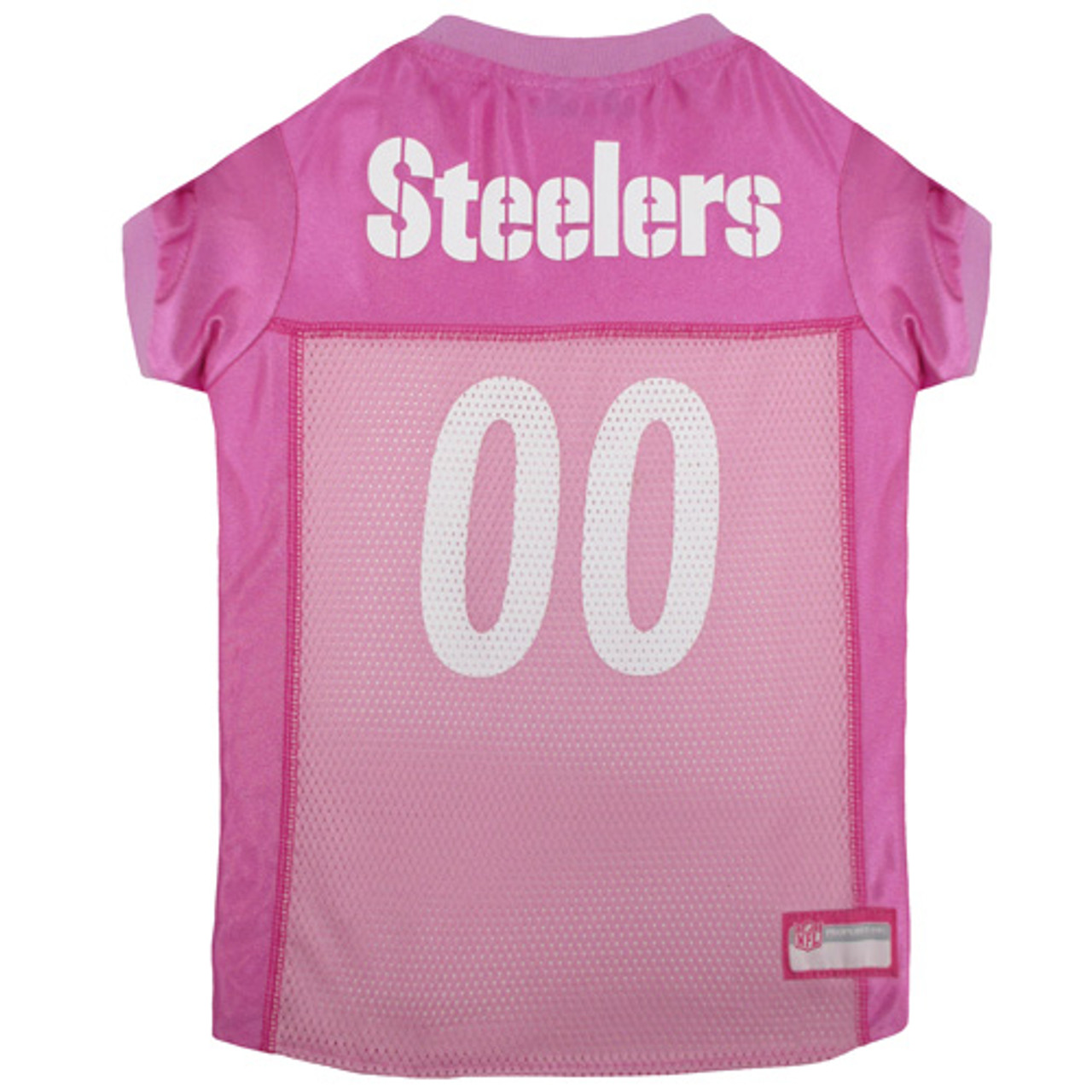 Pittsburgh Steelers Pink Dog Jersey 