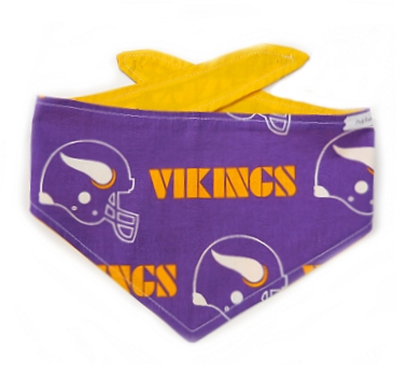 Handmade Minnesota Vikings NFL Dog Bandanas