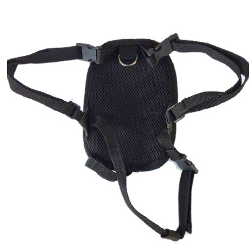 small denim backpack