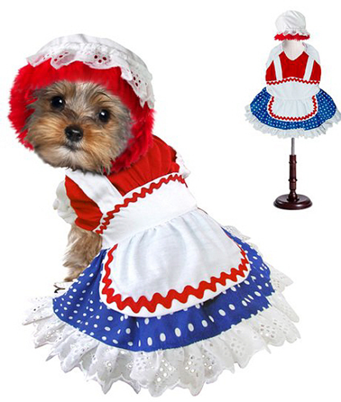 Ragdoll Girl Pet Dog Costume
