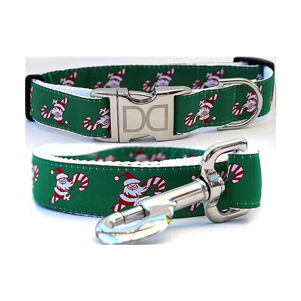 candy cane dog collar