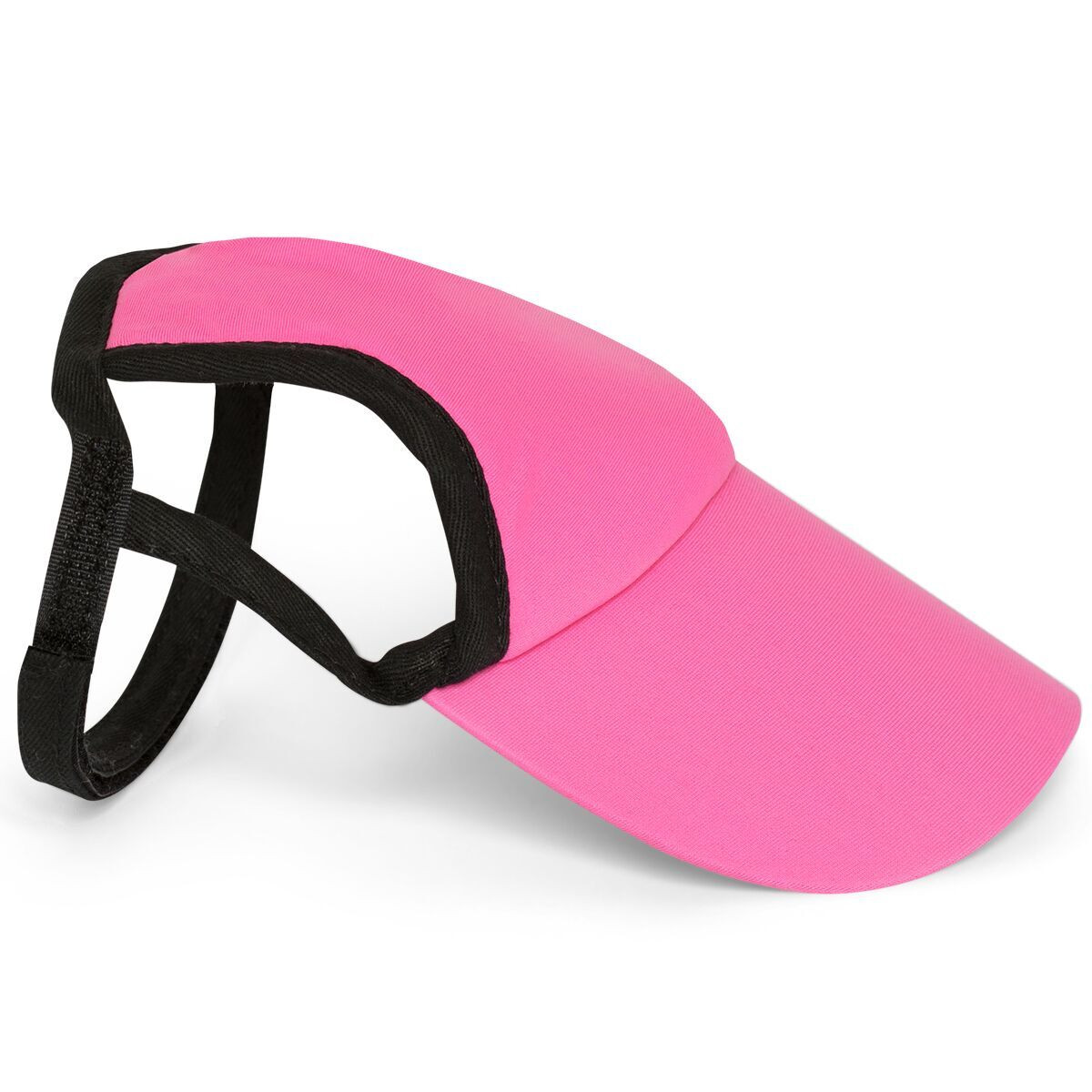 pink sun visor hat