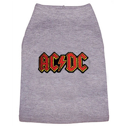 The Band AC/DC Dog Tees | PupRwear Dog Boutique
