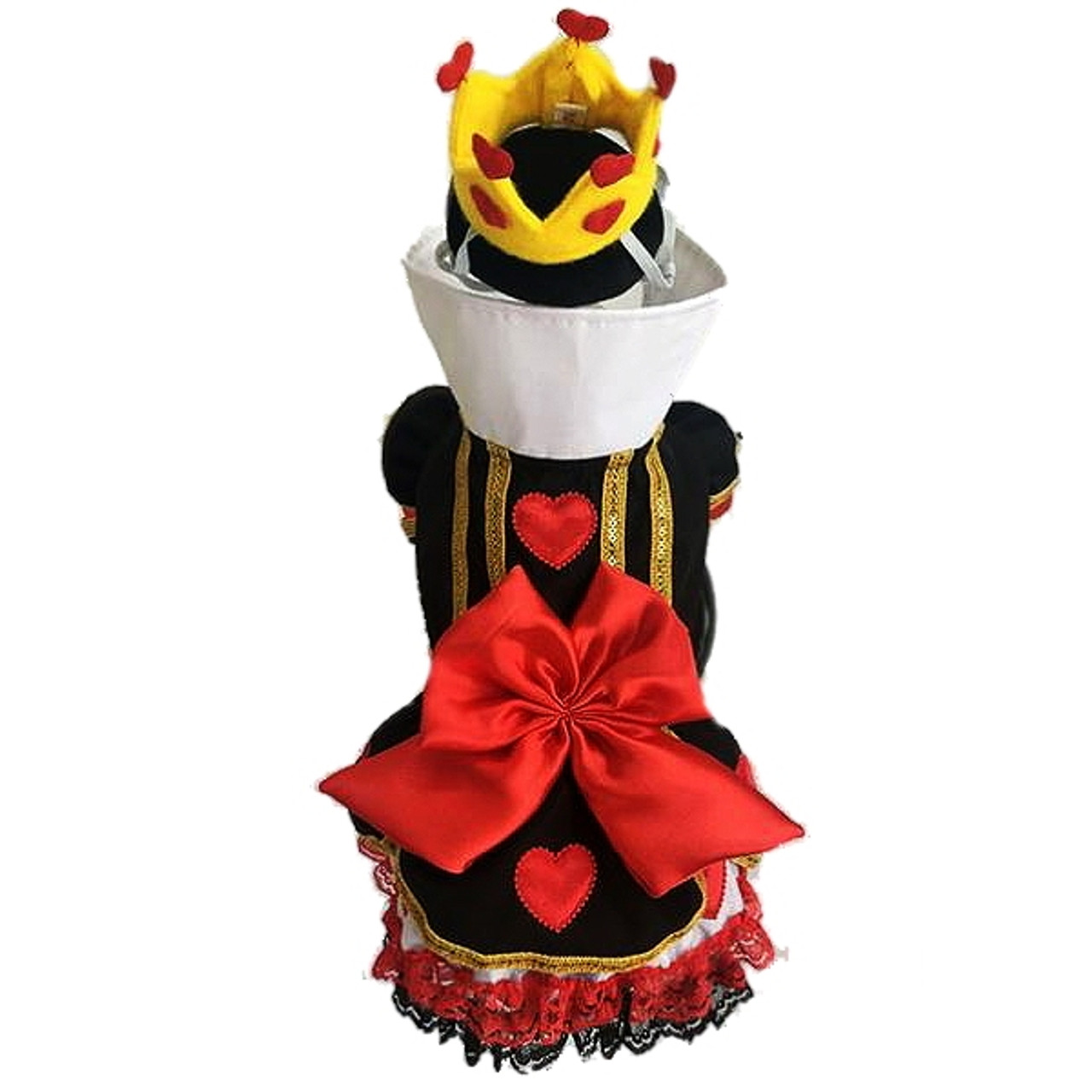 Royal Queen Of Hearts Pet Dog Costume Puprwear Gw Little Royal Queen Of Hearts Pet Dog Costume Puprwear Gw Little