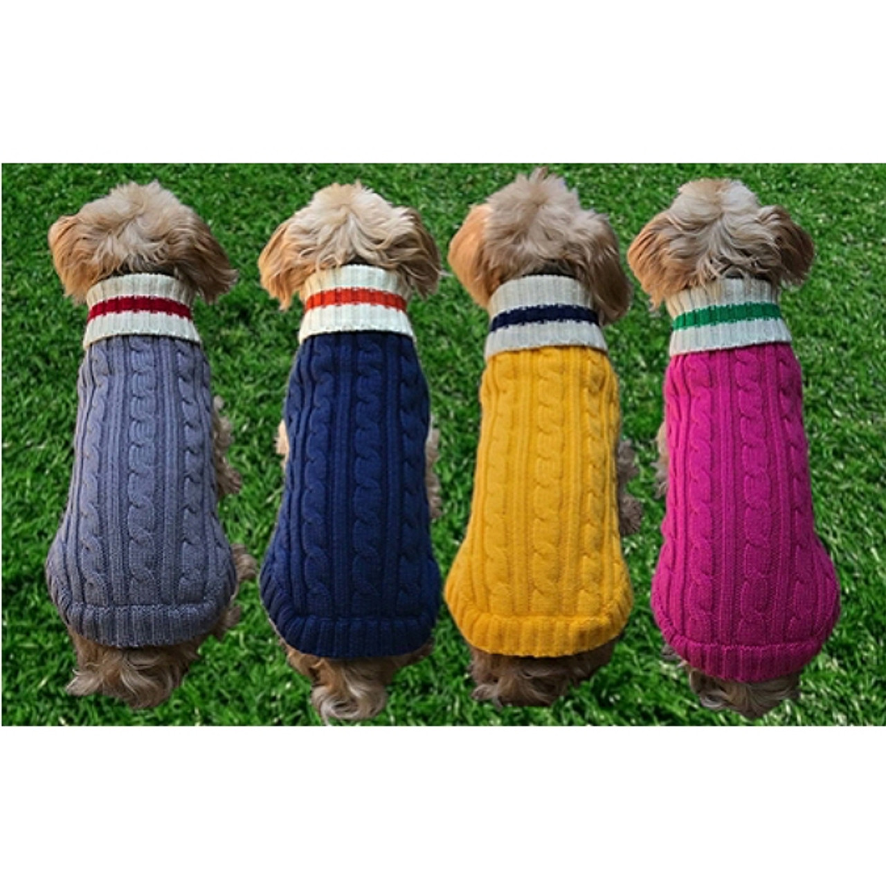 Preppy Pup Collection Dog Sweaters