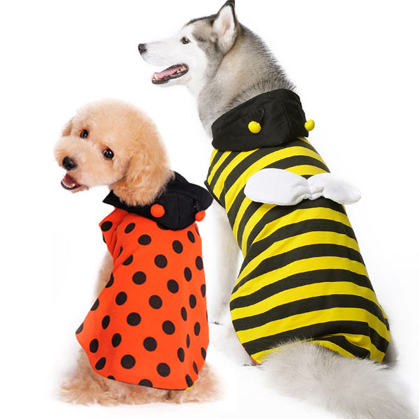 bumble bee dog sweater