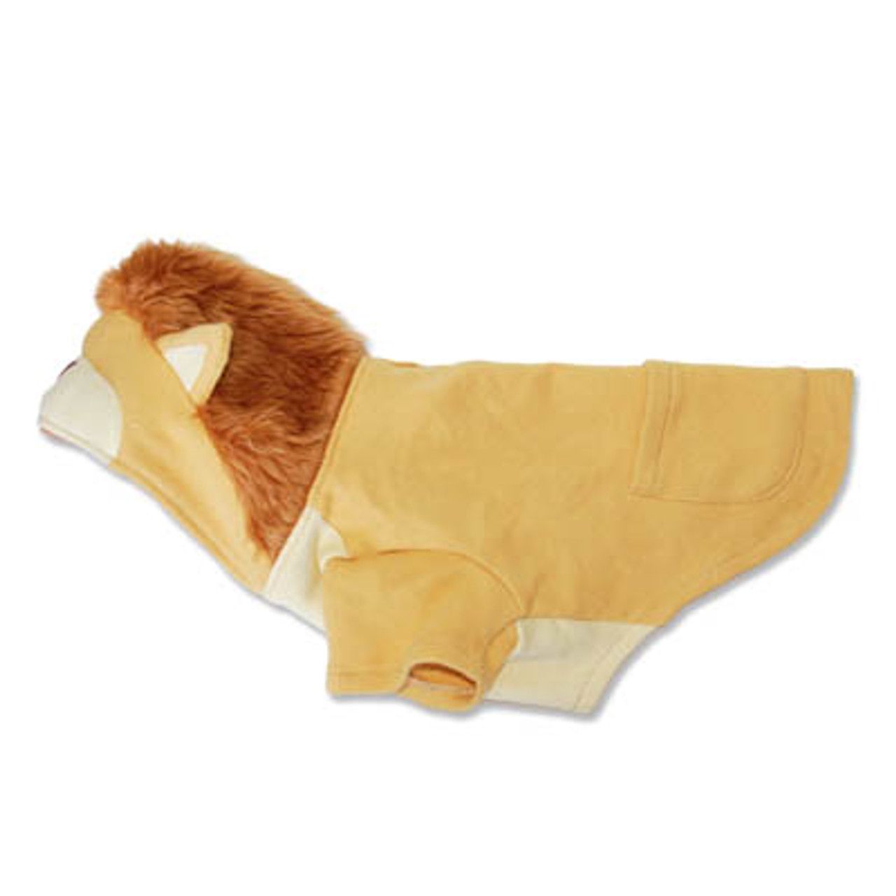 Lion Costume Cape - yellow medium solid wth design, Toys