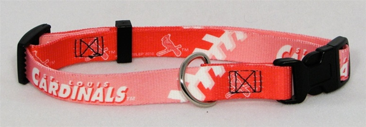 St. Louis Cardinals Pink Dog Collar