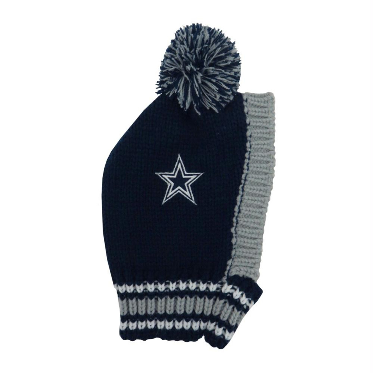 Dallas Cowboys Pet Knit Hat - Medium