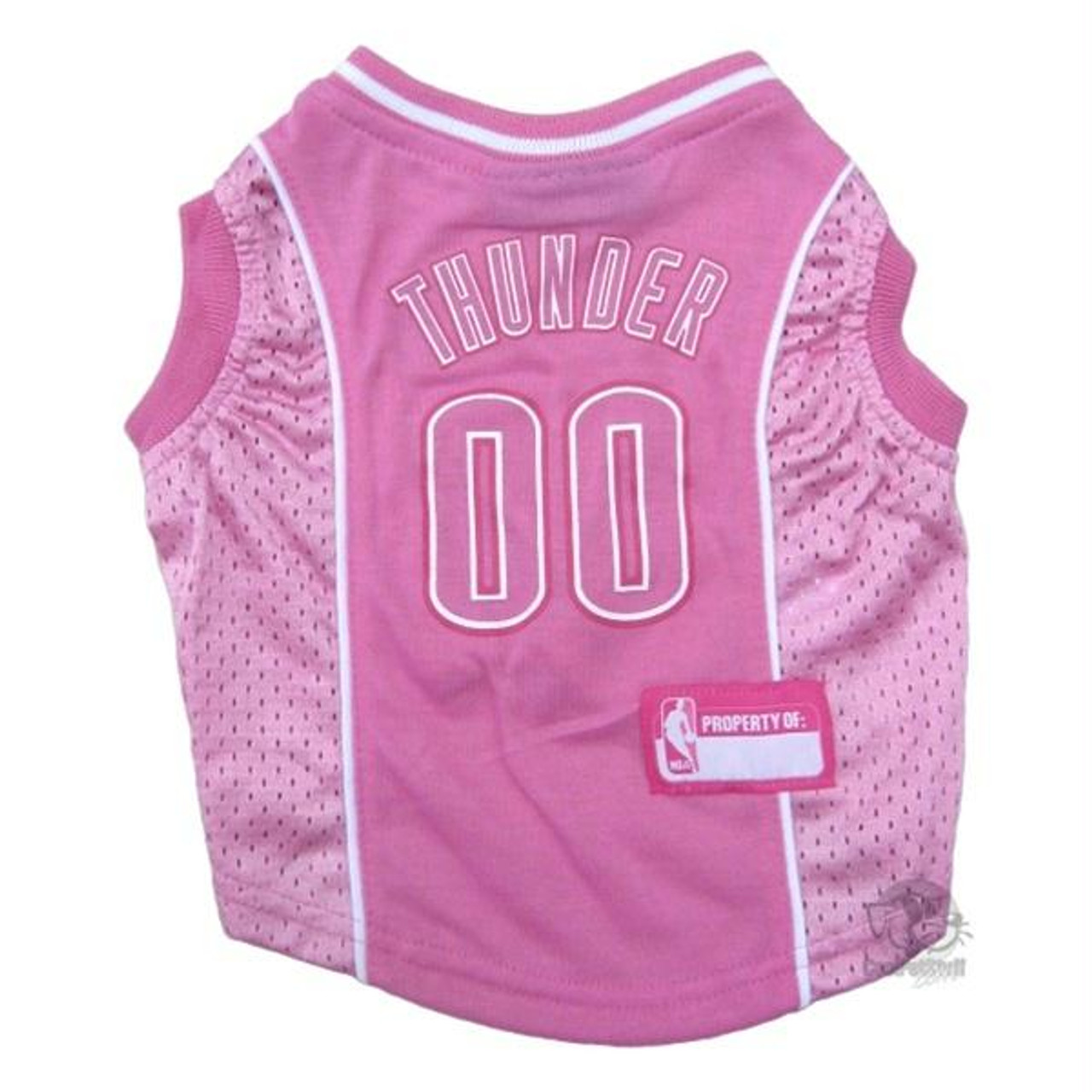 Pets First Oklahoma City Thunder Pink Pet Jersey - Medium