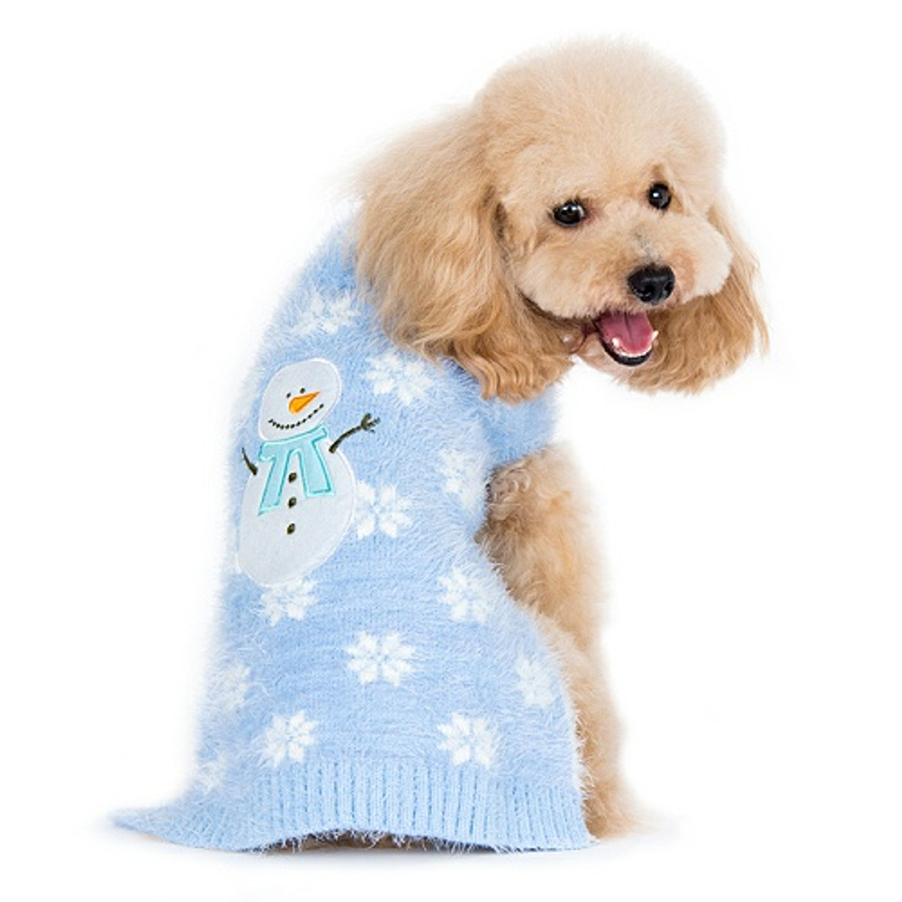 fuzzy dog sweater