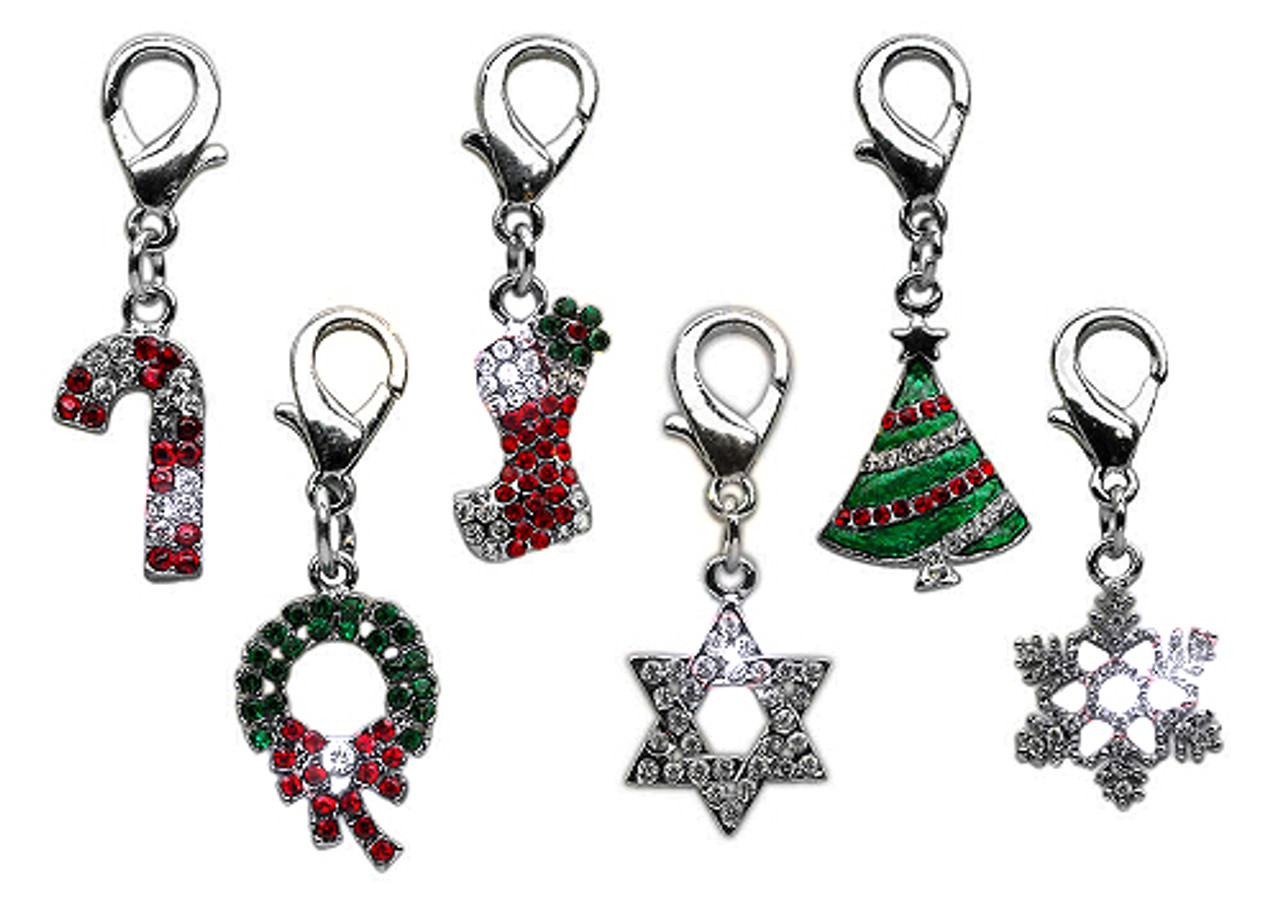 Christmas dog collar charms Clearance