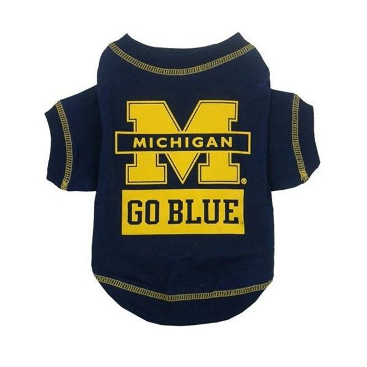 michigan wolverines dog jersey