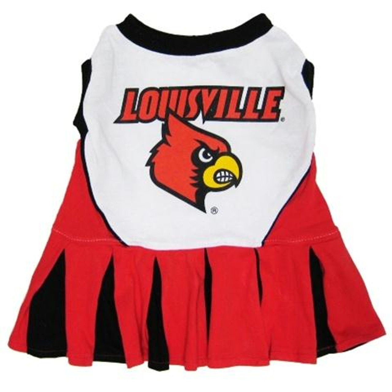 NCAA Louisville Cardinals Dog Collar, Team Color, Medium