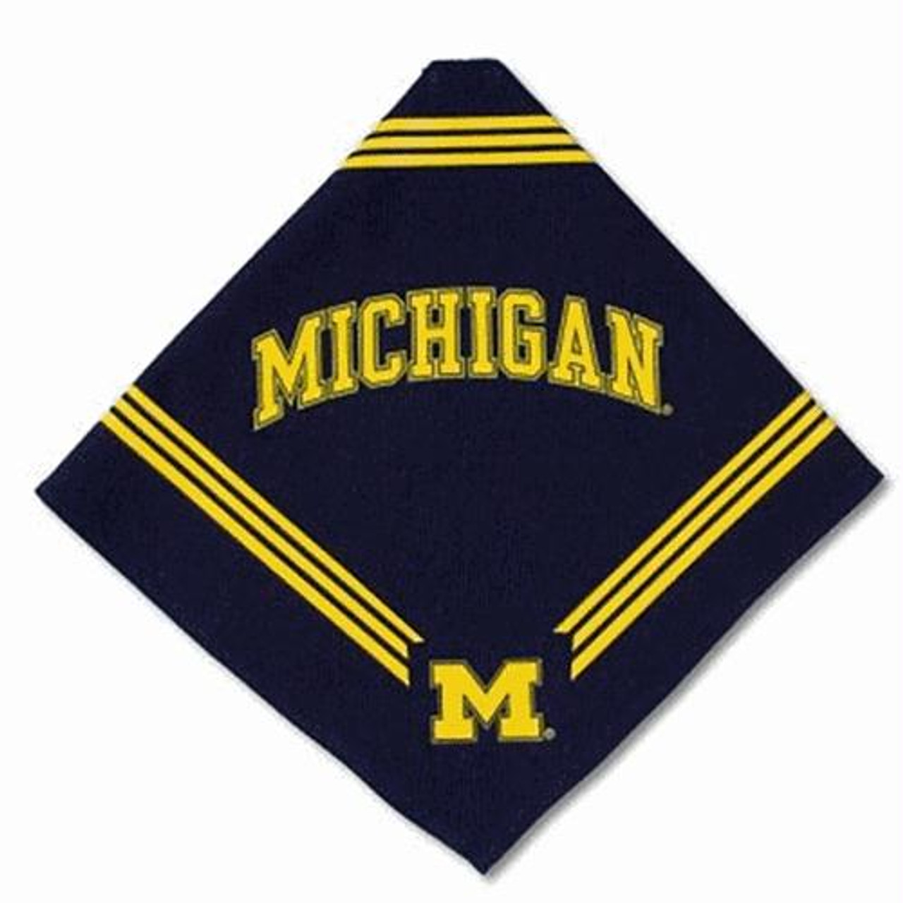 Michigan Wolverines Pet Bandanna