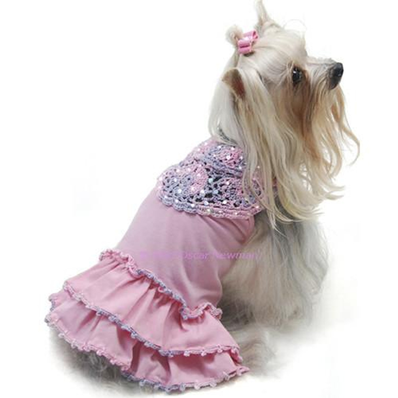 Small Pink Love and Candy Canes Hoodies Mirage Pet Products 10-inch Peace