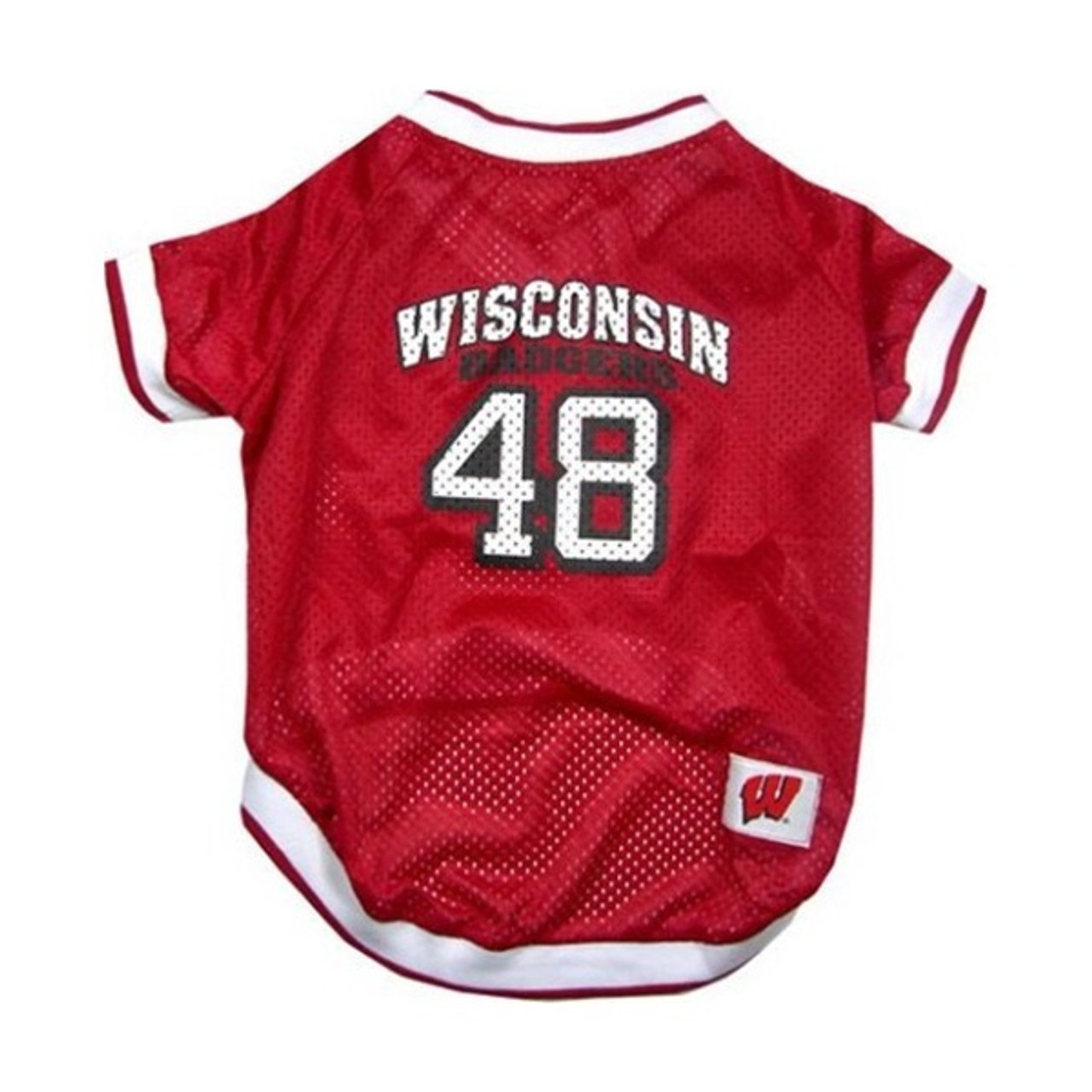 wisconsin badgers dog jersey