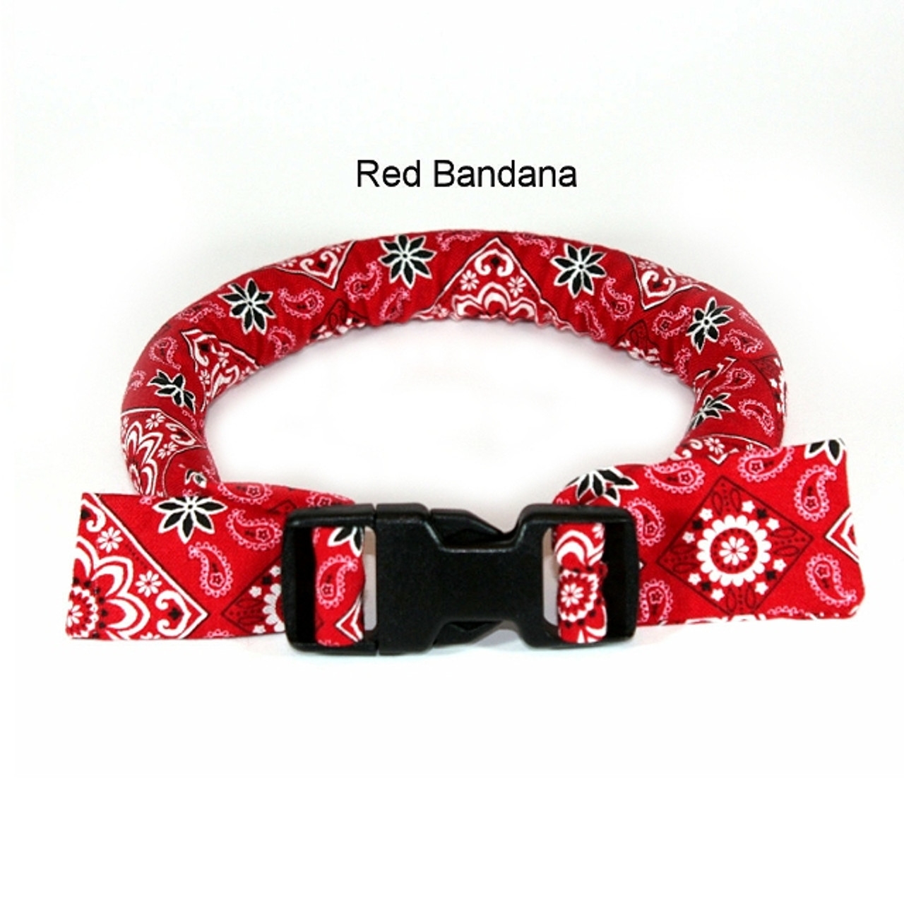 Bandana print deals dog collar