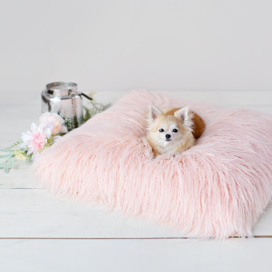 yak fleece dog bed