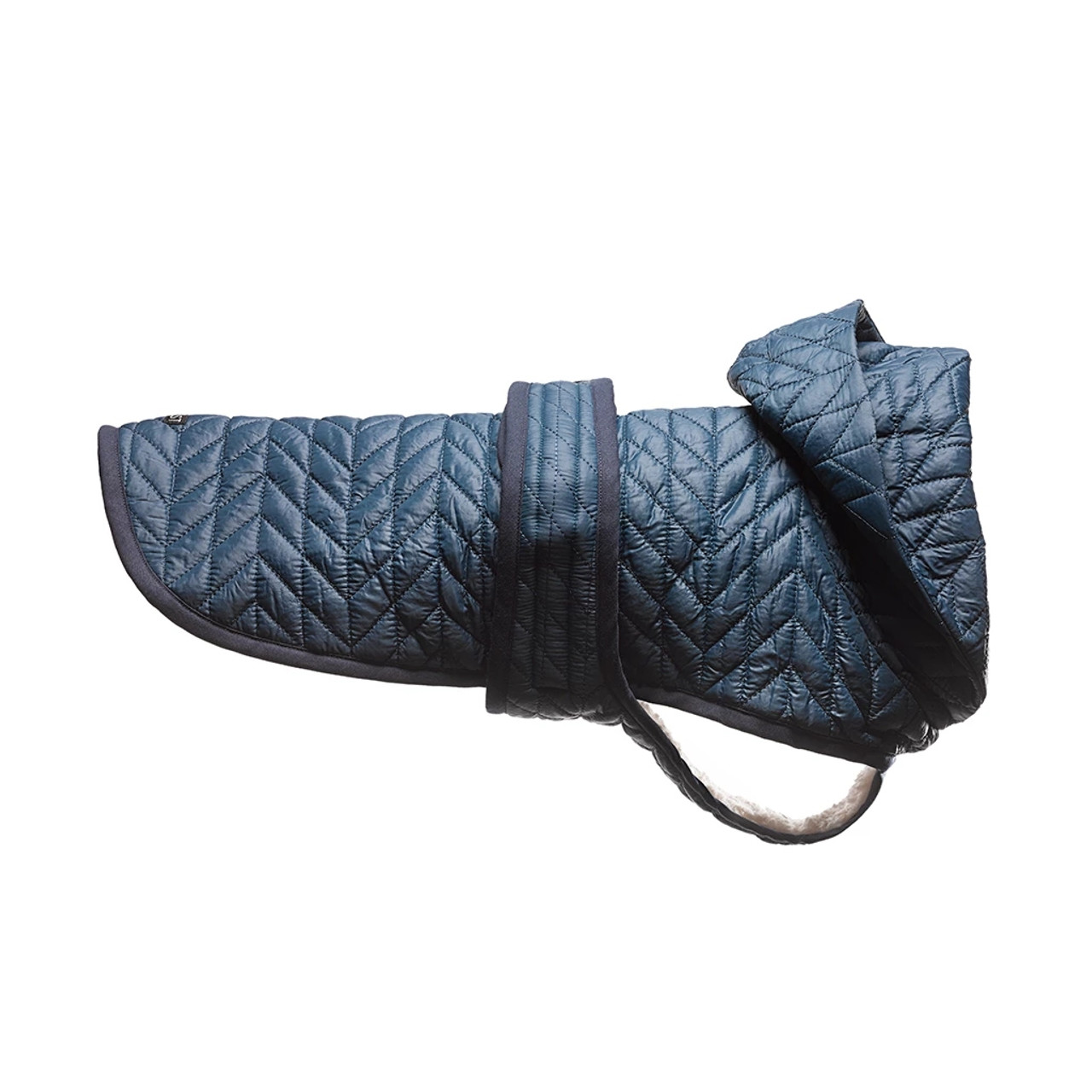Quilted Nylon Puffer Dog Jacket Blue Size 10 Love Thy Beast At Puprwear Quilted Nylon Puffer Dog Jacket Blue Size 10 Love Thy Beast At Puprwear