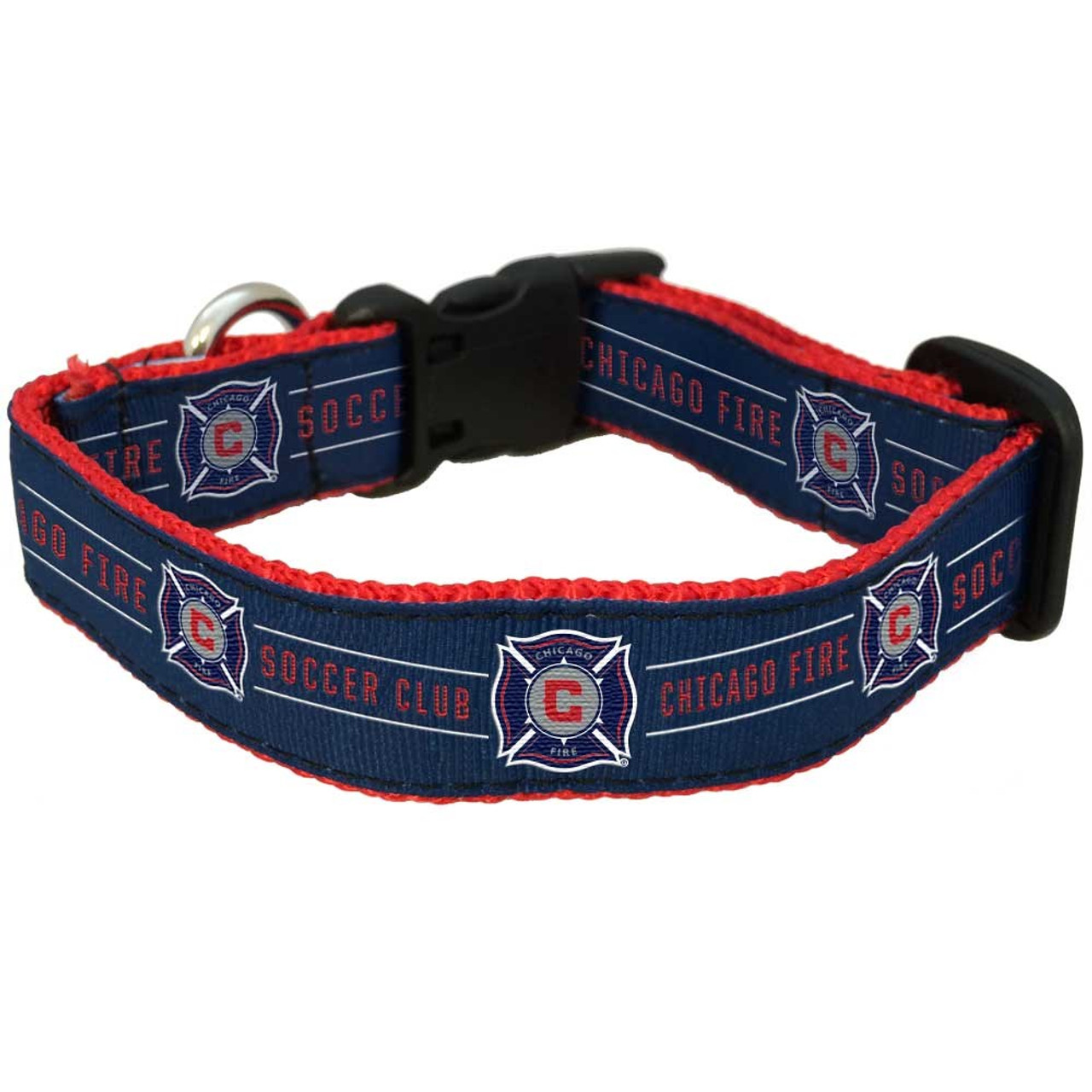 Chicago Cubs Nylon Dog Collar