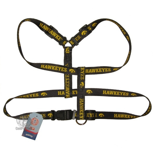 iowa hawkeye dog collar