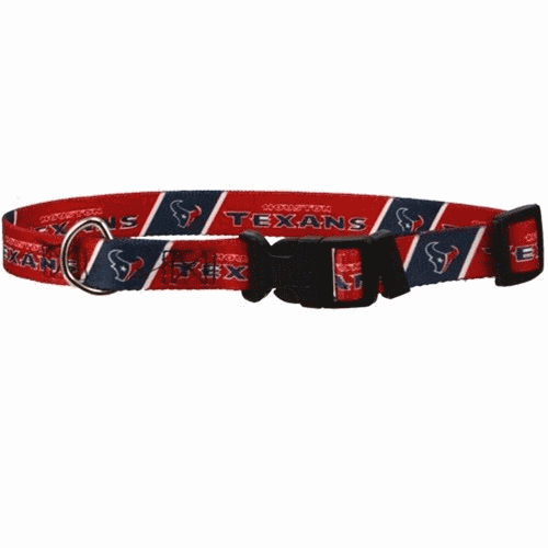 texans dog collar