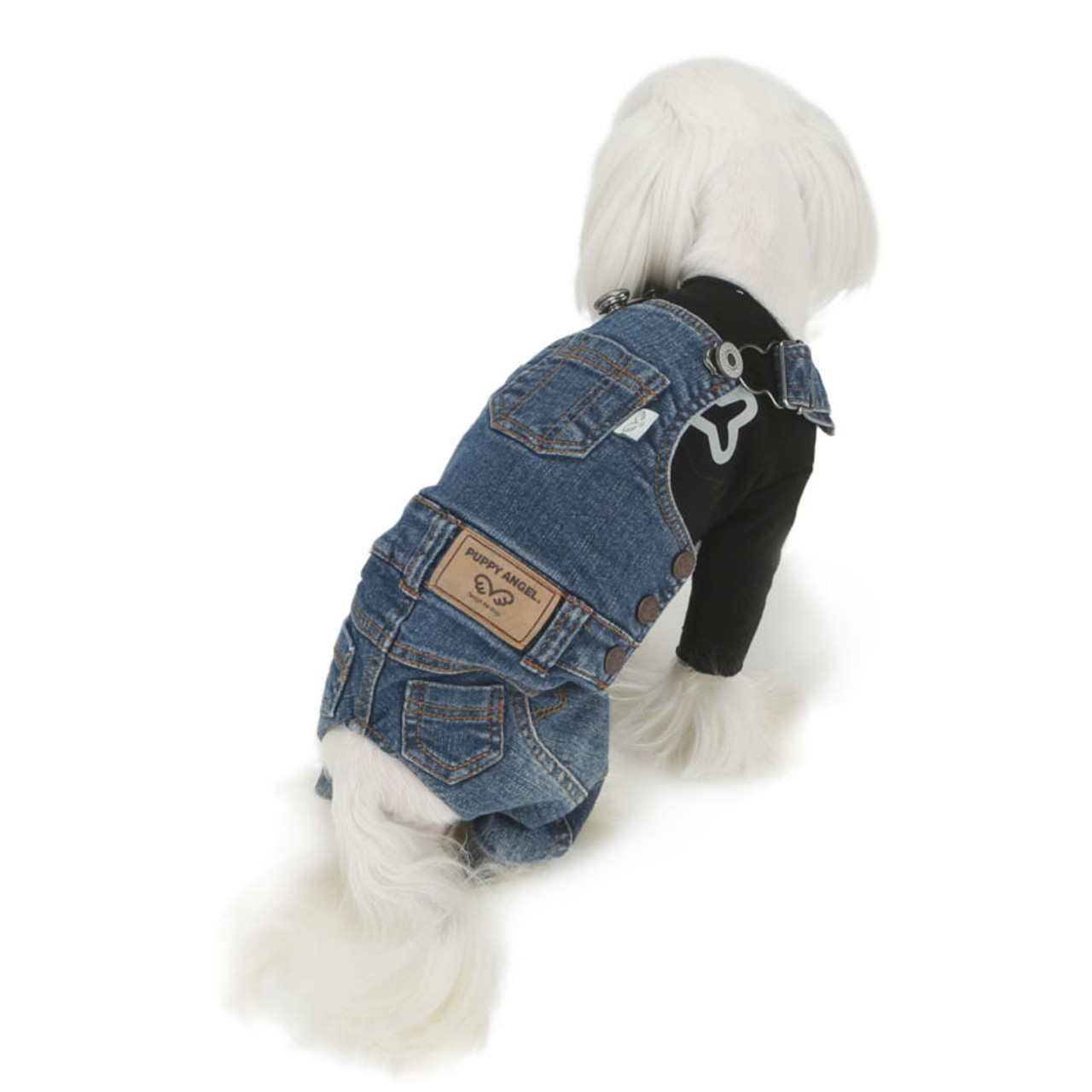 DAILY DENIM DOG OVERALLS / VINTAGE LIGHT BLUE – Miso and Friends